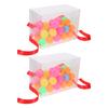 2 Sets Fun Twerking Game Set Pingpong Ball Swing Shaking Balls Game Set For Wedding Bridal Shower Bachelorette Party Supplies