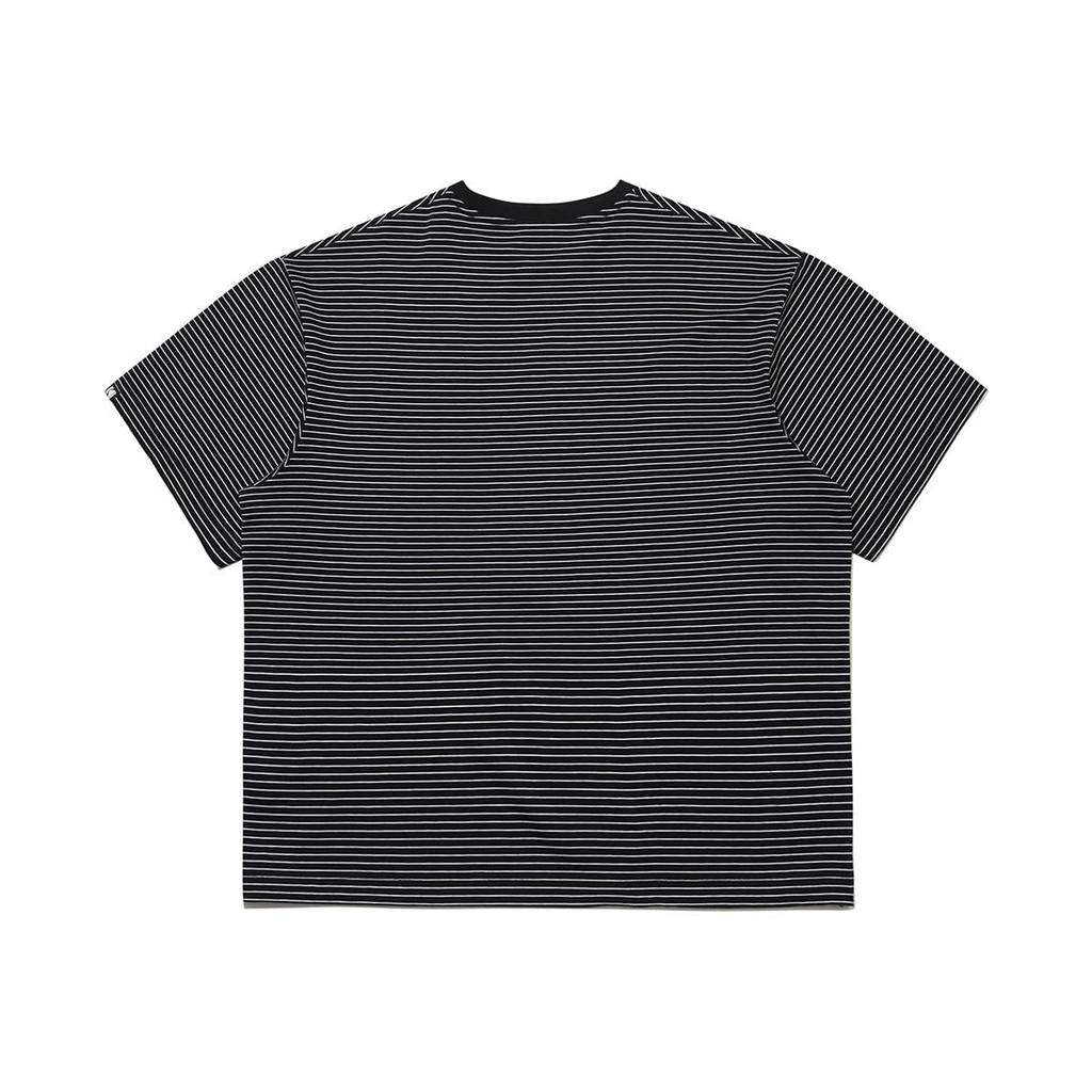 KODAK Cotton Striped Short Sleeve T-Shirt Black