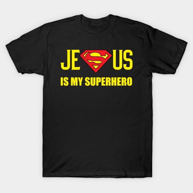 jesus superhero shirt
