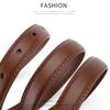 Mei Mary New women's leather belt - genuine cowhide, trendy korean style, versatile jeans belt