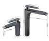 Northern Europe Basin Faucet Hot Cold Mixers Taps Deck Mount Bathroom Sink Basin Faucets Single Handle White Black Gold
