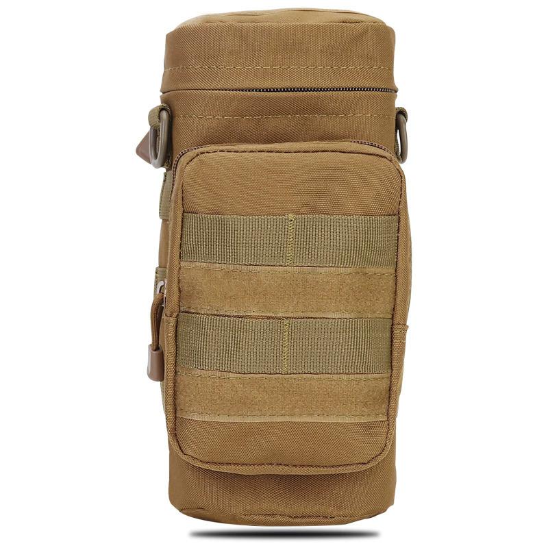 Tactical Molle Water Bottle Bag Pouch Holder Outdoor Travel Camping Hiking Cycling Fishing Hunting Water Bottle Kettle Carrier