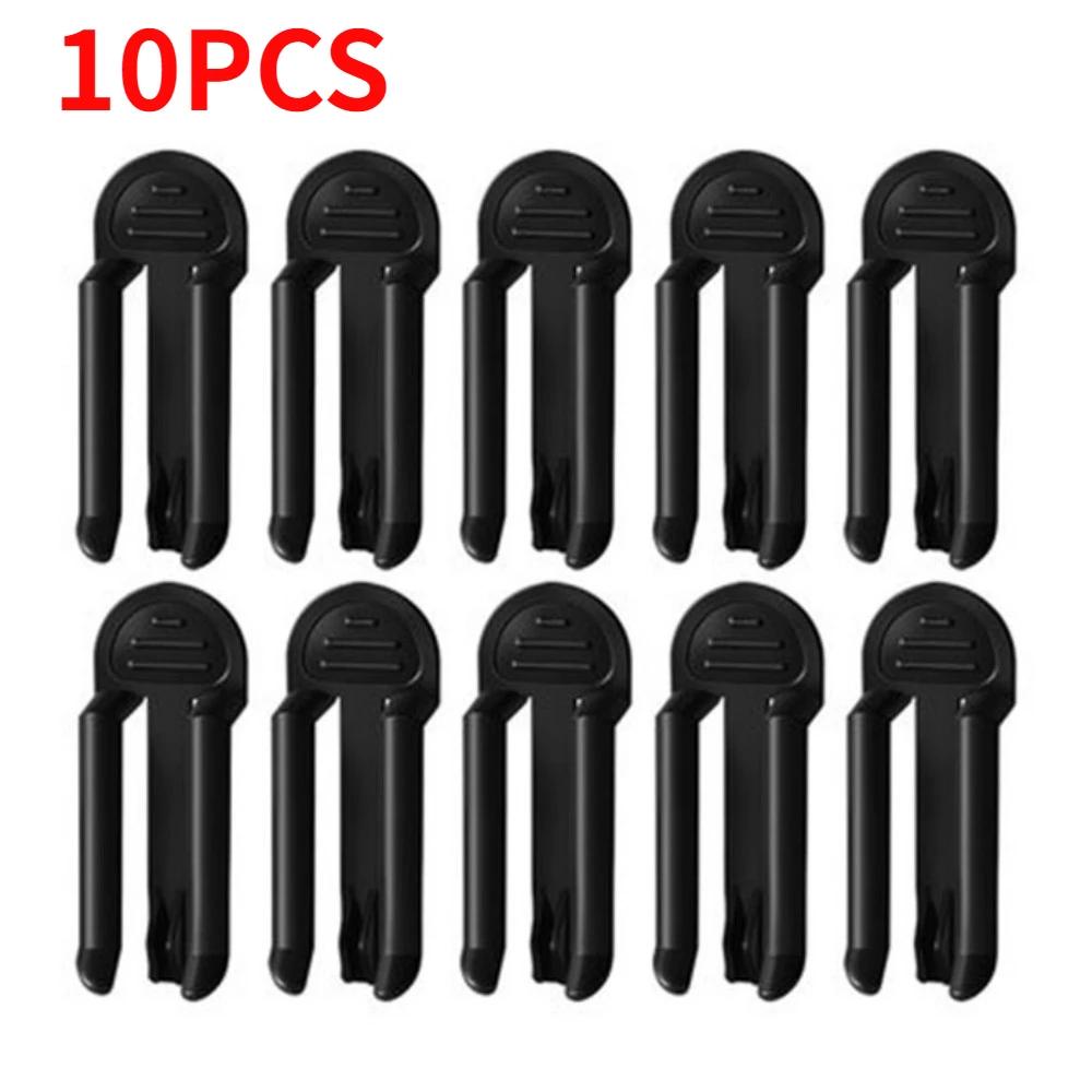 2/6/10Pcs Practical Plastic Garbage Bag Clip Fixed Waste Bin Bag Holder Rubbish Clip Trash Can Clamp Kitchen Bathroom Gadgets