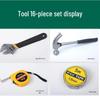 Set de 16 piese pentru scule de reparat auto: Trusă de scule auto și de uz casnic