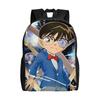 Detectives Conans Rucksack  College Knapsacks Male Unique Learner Bags Designer Cushy Rucksack Made with Attention to Detail