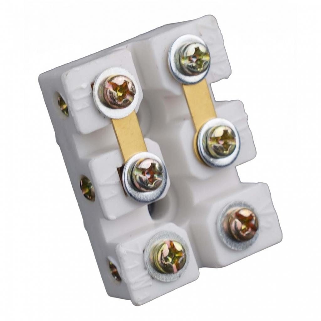 White Connection Box 43*33 Mm Accessories For Motor Capacitor