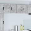 Wall Cabinet LUCCA 2 pcs Concrete Grey 60 x 31 x 40 cm Particleboard