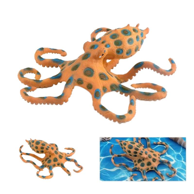 

Detailed Blue Ring Octopus Model Perfect For Display Or Educational Purposes StyleB