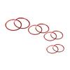 8 Pieces Aluminum Car Front AC Air Outlet Vent Ring Cover For Benz E 2016 17 18