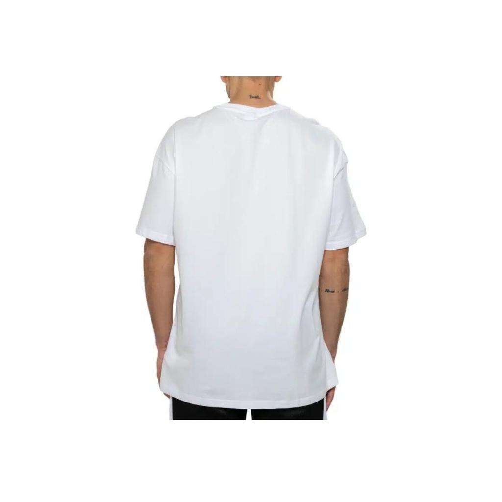 Puma Logo Print Solid Color Crew Neck Short Sleeve T-Shirt Men Tops White 538070-02