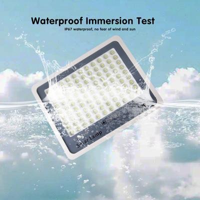 LED IP66 Dream Blue Solar Flood Light Outdoor Lights Super Bright High Power Waterproof Indoor and Outdoor Induction Home Lamps