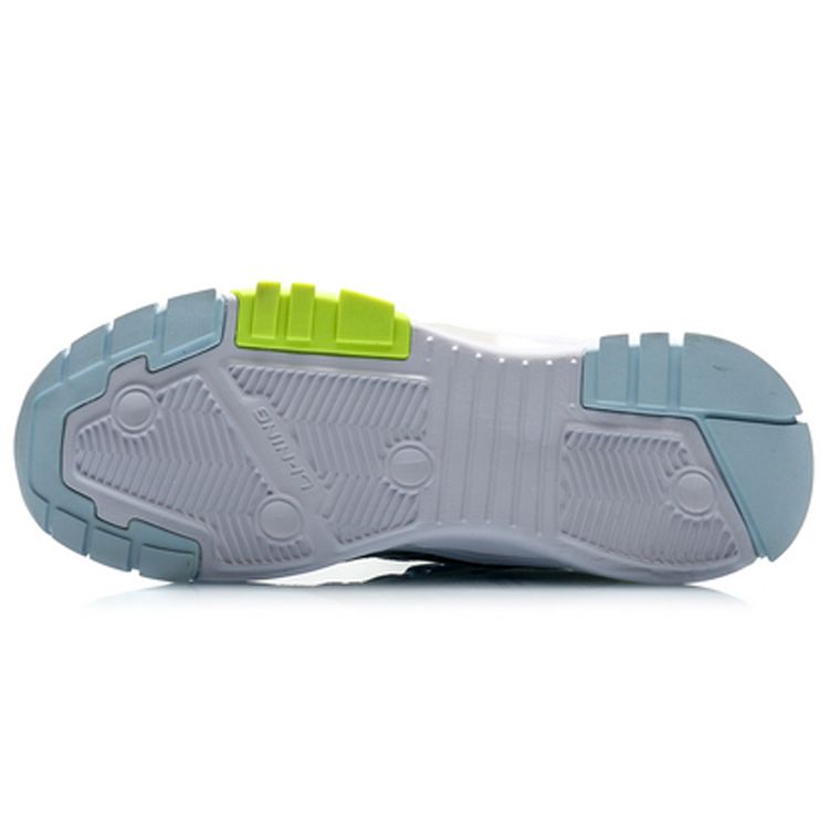 Li-Ning Reverse 2020 Breathable Low-Top Casual Shoes Women Casual Shoes Blue Gray AGCQ182-4