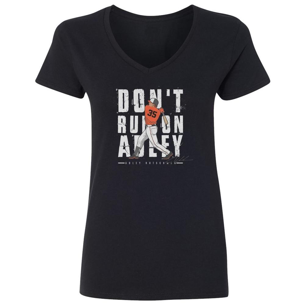 Rutschman Inspired Baltimore Tribute Tee - Baseball Ladies  V-Neck Tshirt Unisex T-Shirt XXXXL