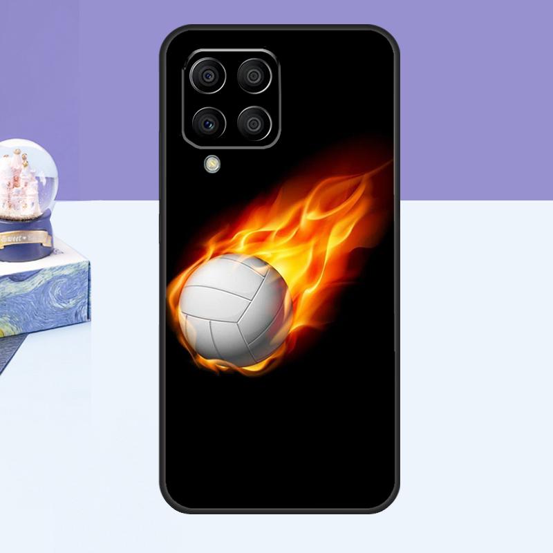 Volleyball Sport Case For Samsung Galaxy M31 M51 M32 M52 M12 M13 M23 M33 M53 M14 M34 M54 M30s M31s M20 Cover