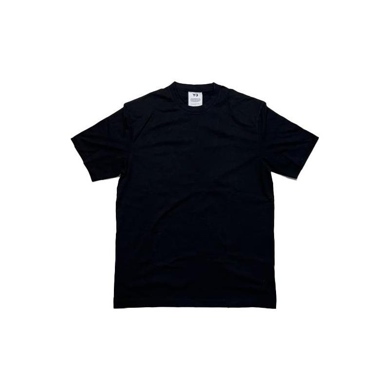 Y-3 SS21 Back Logo Striped Short Sleeve T-Shirt Men Tops Black H16334