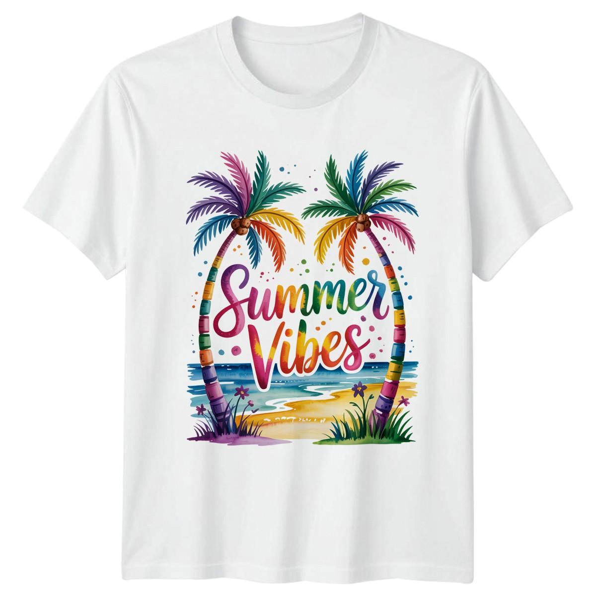 Summer Vibes T-Shirt Beach Summer Summer Holiday Gift For Him And Her XXXL