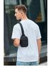 Men's Fashionable Mobile Phone Crossbody Bag - Casual Japanese Style, Lightweight, Simple Shoulder Bag