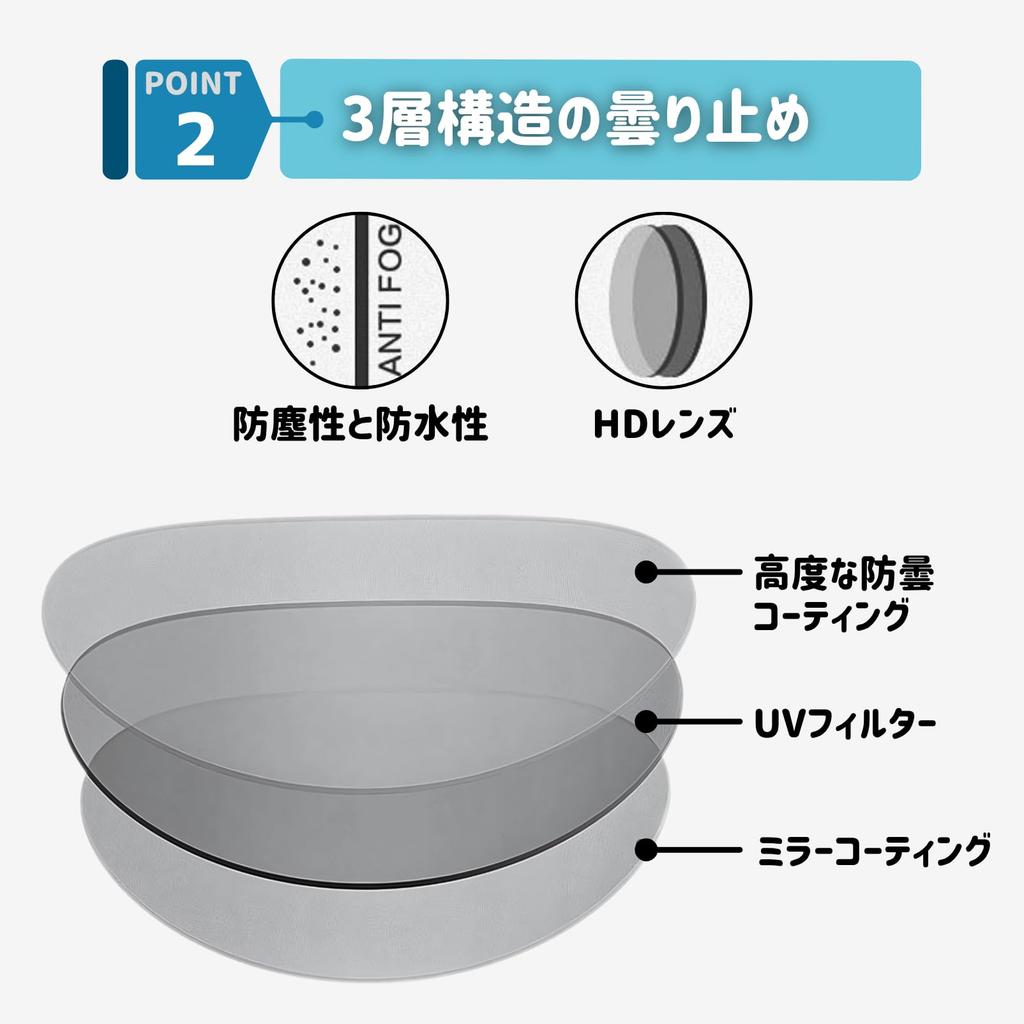 COZENTA Swimming Goggles for Kids and Mirrored with Case Juniors, Anti-Fog, Lenses, (Purple & Blue)