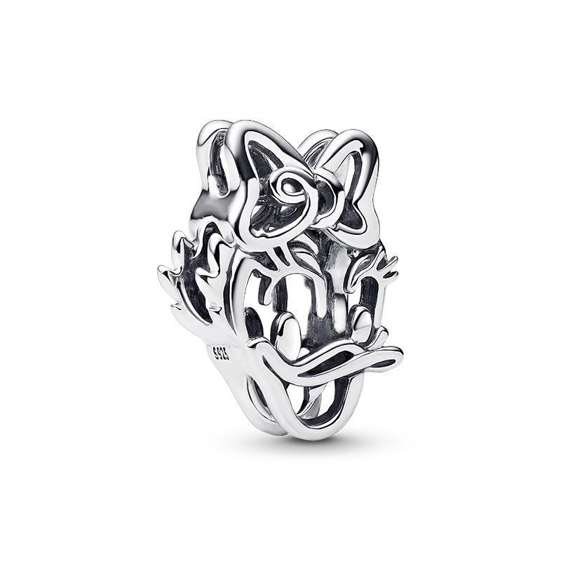 Echte Koperen Kralen Winnie de Poeh Belle en het Beest Frozen Bedeltjes Passend voor Armbanden Kettingen Hangers Sieraden voor Vrouwen Ontwerp