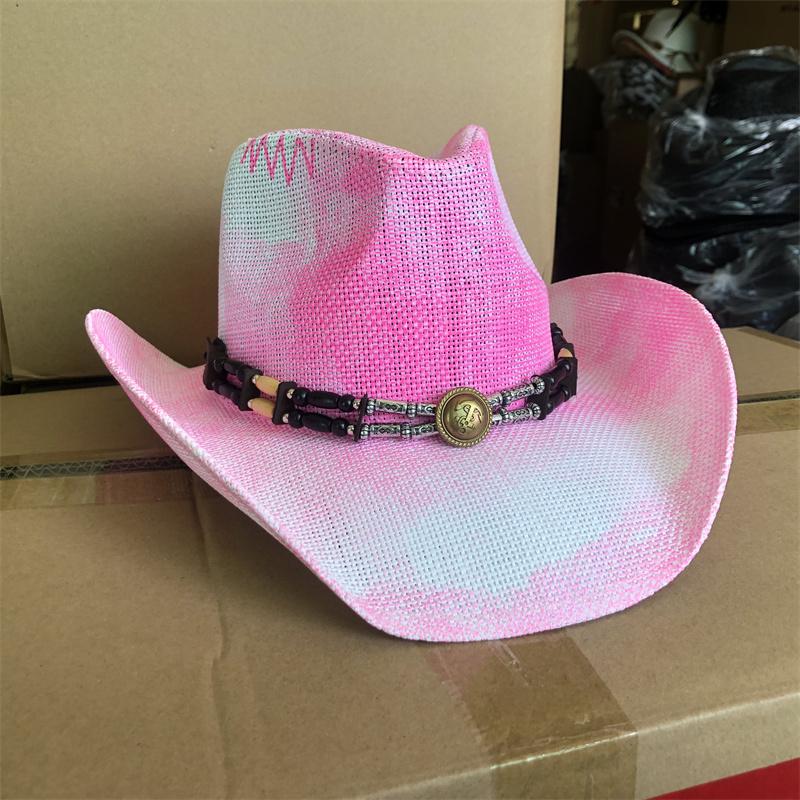 

Cowboy hat black eagle accessories thickened summer cowboy hat sun hat 2025 new knight hat cowboy men and women 56-58cm