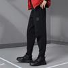Li Ning Wade Series Casual Sports Knit Pants Men Pants Standard-Black AKLQ709-1