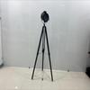 Floor Tripod Spotlight Lamp Theater Searchlight Metal With Wooden Tripod Decorative Full Mate Black