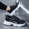 Fashion Fashion Men Running Shoes Leather Breathable Sneakers Men Lightweigt Men Tenis Athletic Sport Shoes Tenis Masculino Esportivo