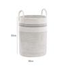 Cotton Rope Woven Storage Basket, Bamboo Basket, Dirty Clothes Basket, Hand-held Folding Miscellaneous Basket
