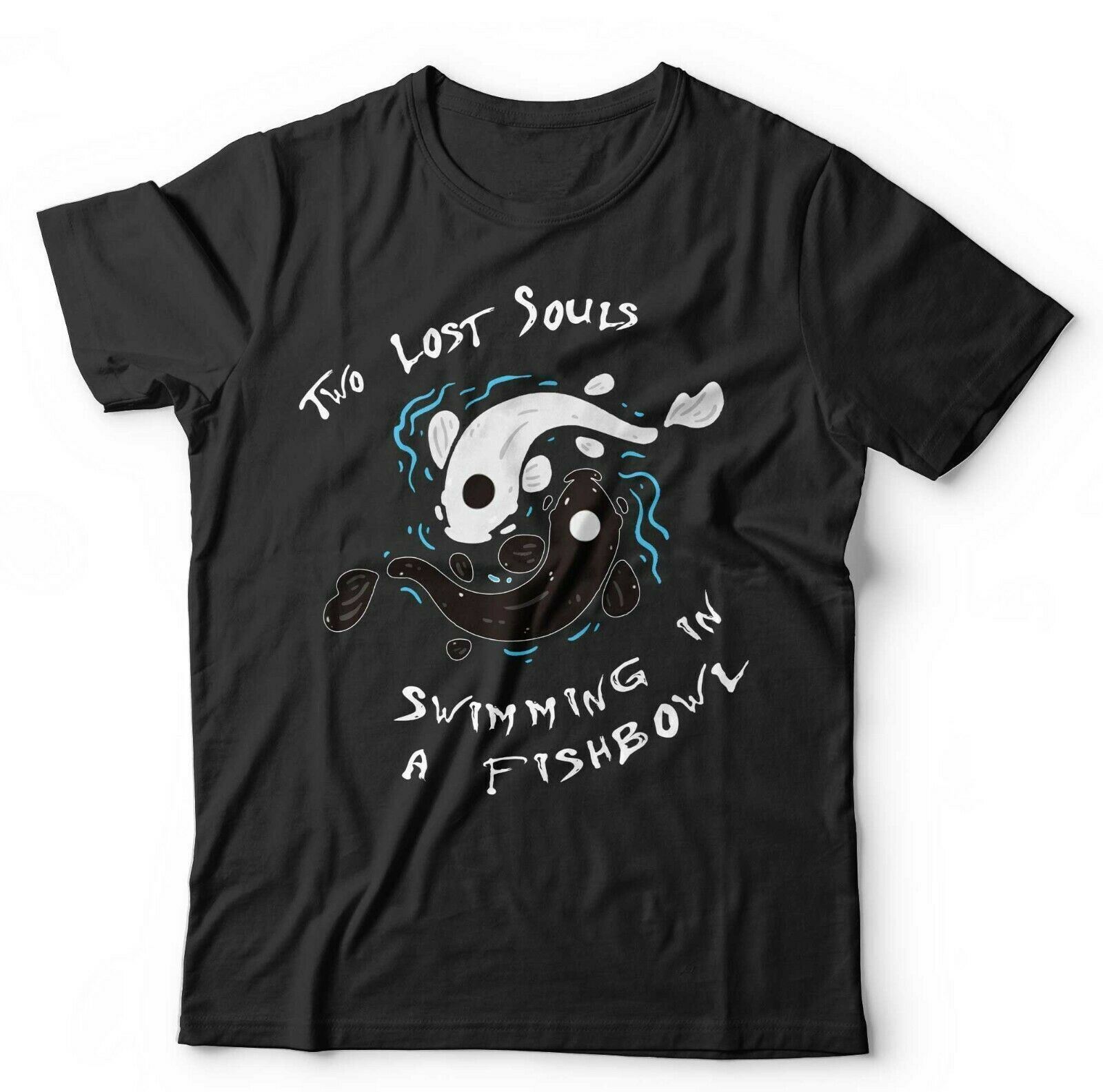 Floyd Tshirt Two Lost Souls 2 Unisex & Kids - Gilmour Barrett Lyrics Rock Prog S разноцветный