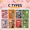 8Pcs Cartoon Sprunkie Stickers Make Your Own Sprunkie Sticker Make A Face Stickers For Kids Diy Stickers Party Supplies Crafts