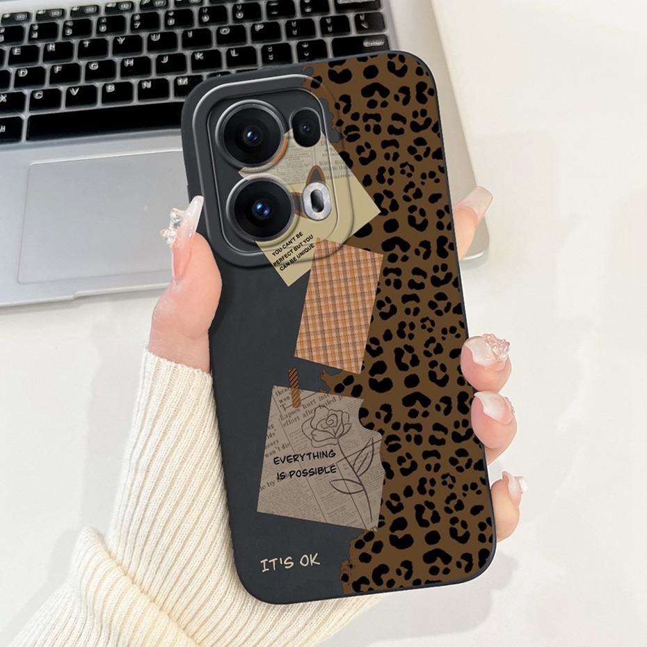 Cute Cartoon Phone Case For OPPO Reno13 Pro / Reno13 / Reno13 F 4G 5G Soft Silicone Protective Cover For Oppo Reno 13 13F 13Pro
