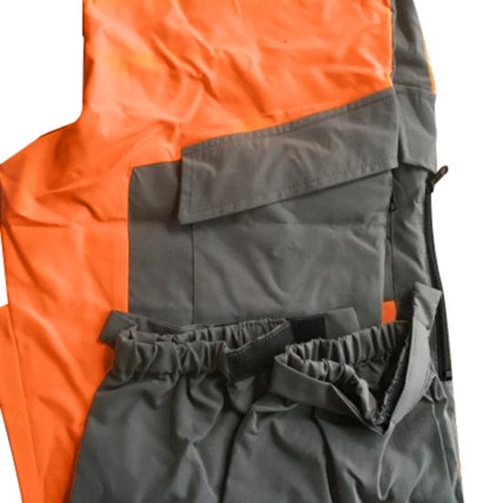 Men Fashion Color Block Multi Pockets Sports Long Cargo Pants Work Trousers