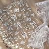 Tomoni Crystal Diamond Ribbon Bow Nail Art Stickers - Exquisite Style.