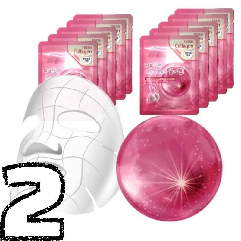 3w Clinic Fresh Collagen Mask Sheet 10EA/20EA