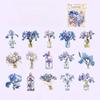 15pcs Floral Patterns Kawaii Creative Plant Stickers Pack Hand Tent DIY Stick Labels Scrapbooking Material Junk Journal Supplies