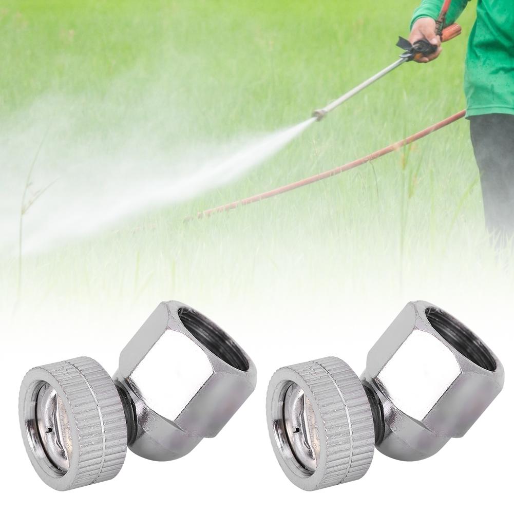 G3/8in Female Thread Stainless Steel 45 Degrees High Pressure Garden Water Irrigation Spray Head