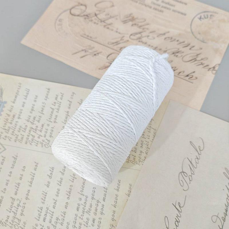 

Пеньковая веревка, многофункциональная толстая и тонкая джутовая веревка, ручная плетеная веревка, самодельная веревка для связывания, декоративная веревка для подвешивания 1.5Mm white cotton rope cylinder