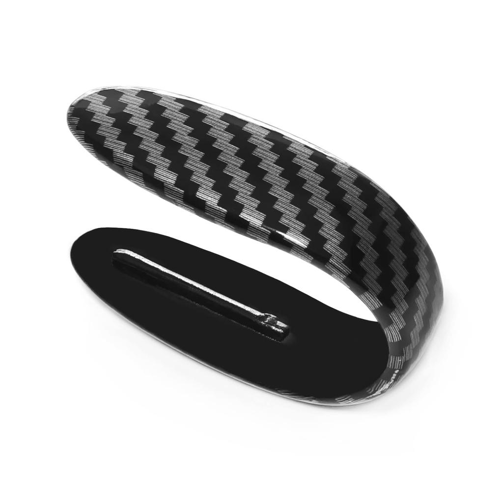 Cooper S Countryman F54 F55 F56 F57 F60 Key Shell Fob Key Cover Chain Rope Keychain Alloy Cooper Accessories (CARBON U TYPE COVER)