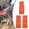 3pcs 8in Felling Wedges Spiked Plastic Safe Logging Tools for Chainsaws Tree Cutting