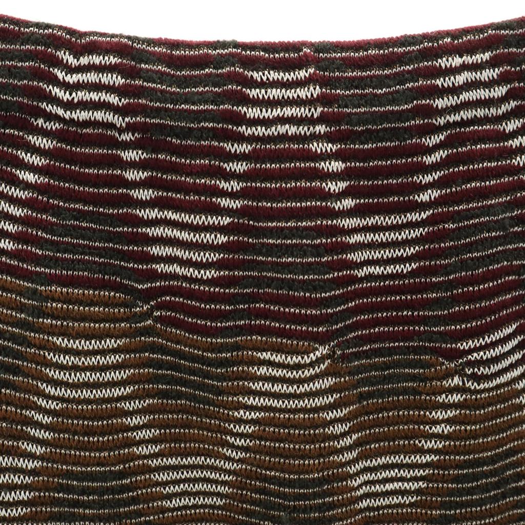 SPORT MISSONI Made In Italy Overall Handle Midi Length Knit Tight Skirt Women Used