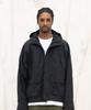 Kalapatthar Lightweight Nylon Ripstop Out Pocket Hooded Shell Jacket - Black
