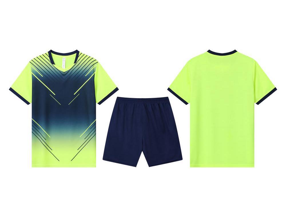 

Quick-Dry Football Uniform Set for Men, Women & Children - Ideal for School Sports, Performances & Training 3XS флуоресцентный зеленый