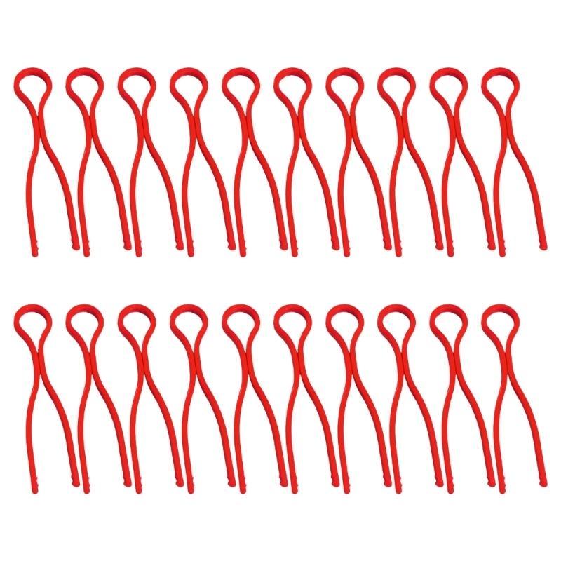 Packung mit 20 Spulenhalter Spulenclip Halter Nähspulen Organizer Garnhalter für Spulen Nähmaschinen Zubehör