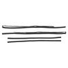 Car Door Seal Kit Wind Noise Reduction Flexible A B Pillar Seal Strip Replacement for Telsa Model 3