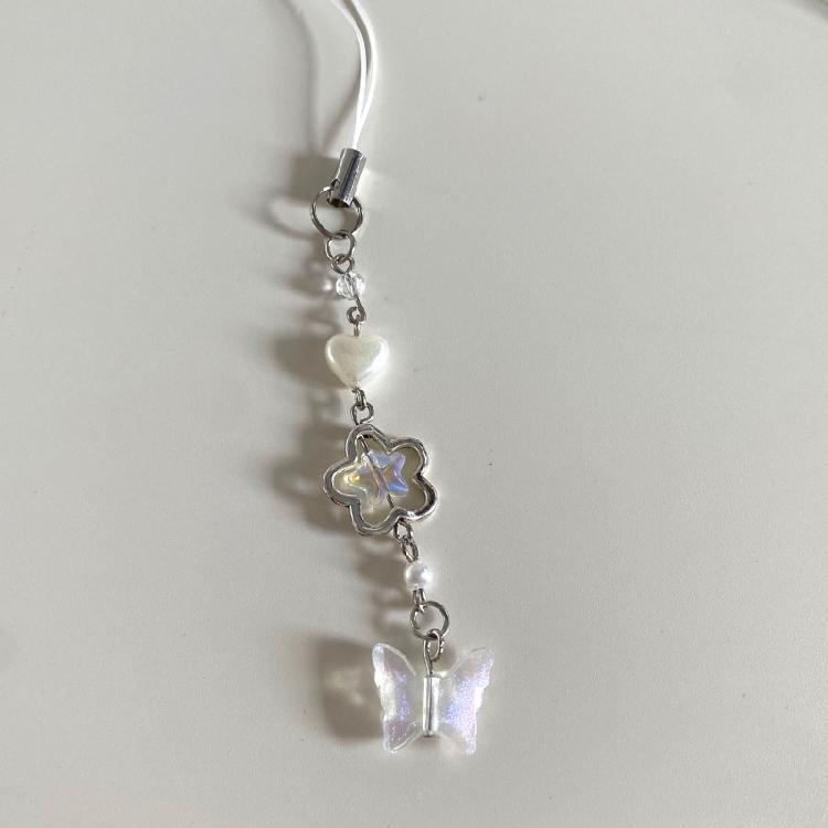 Handy-Lanyard Armband Stern Schleife Schmetterling Kette Handy-Anhänger Anti-Verlust Y2K