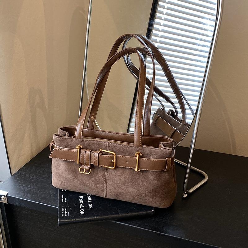 Premium Bag Women's New Fashion Shoulder Bag Versatile Niche Underarm Bag Retro Commuter Bag