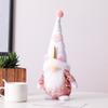 Pink Unicorn Rudolph Doll Christmas Decorations Plush Doll Decorative Christmas Ornaments for Holiday Home Party Ornaments
