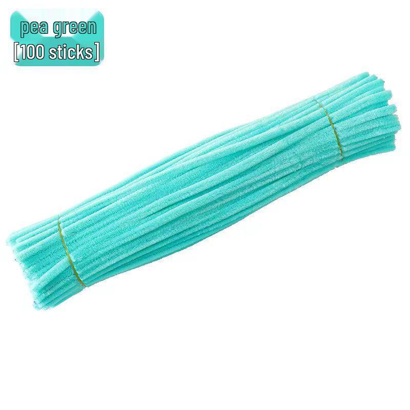 Colorful Chenille Pipe Cleaners for Kids' Craft & Educational Toys