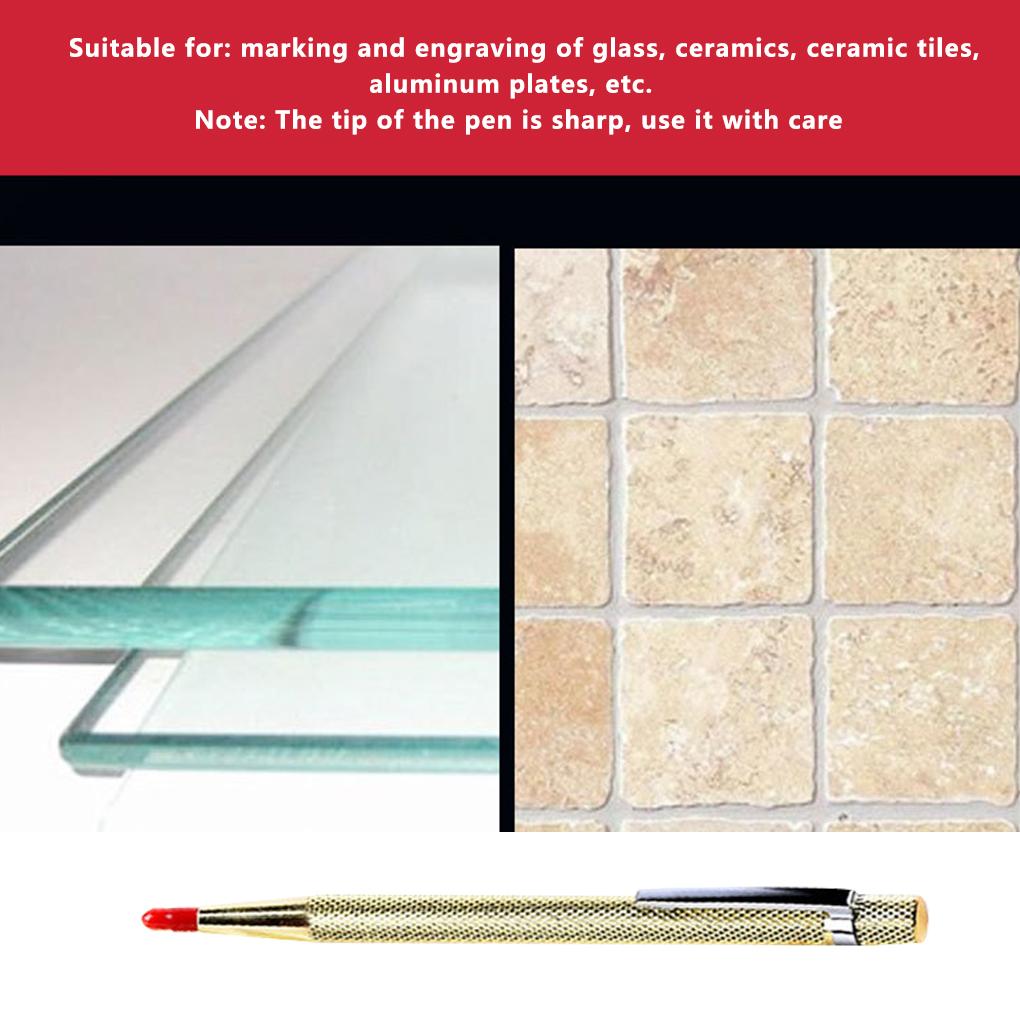 Glass Ceramic Marker Metal Alloy Marking Pen Portable Tile Lining Engraving Pen For Glass Ceramic Metal Wood Engraving Hand Tool
