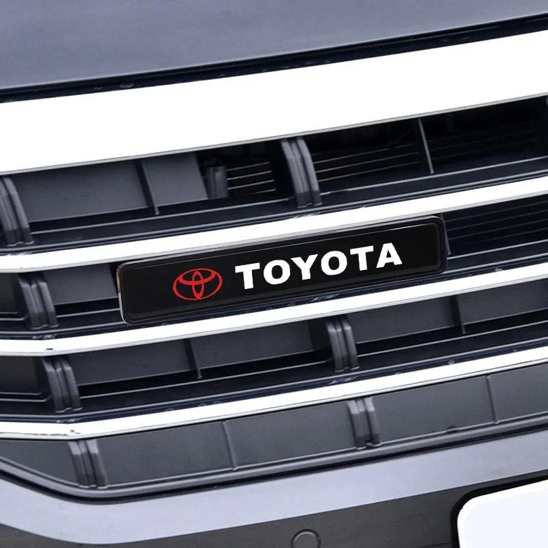 1pcs LED Car Door Welcome Light Car Logo Projector Car Badge for Toyota TRD Camry Highlander Land Cruiser Prado Avalon Reiz Rav4